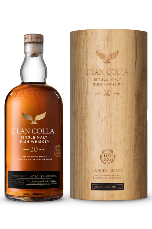 Clan Colla Irish Whiskey 20 YO Amarone Cask Strength