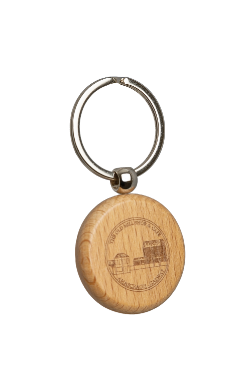The Old Mill Shop & Café Wooden Key Ring