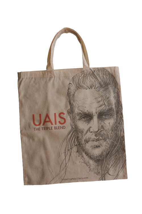 UAIS Whiskey Tote Bag - Canvas Color