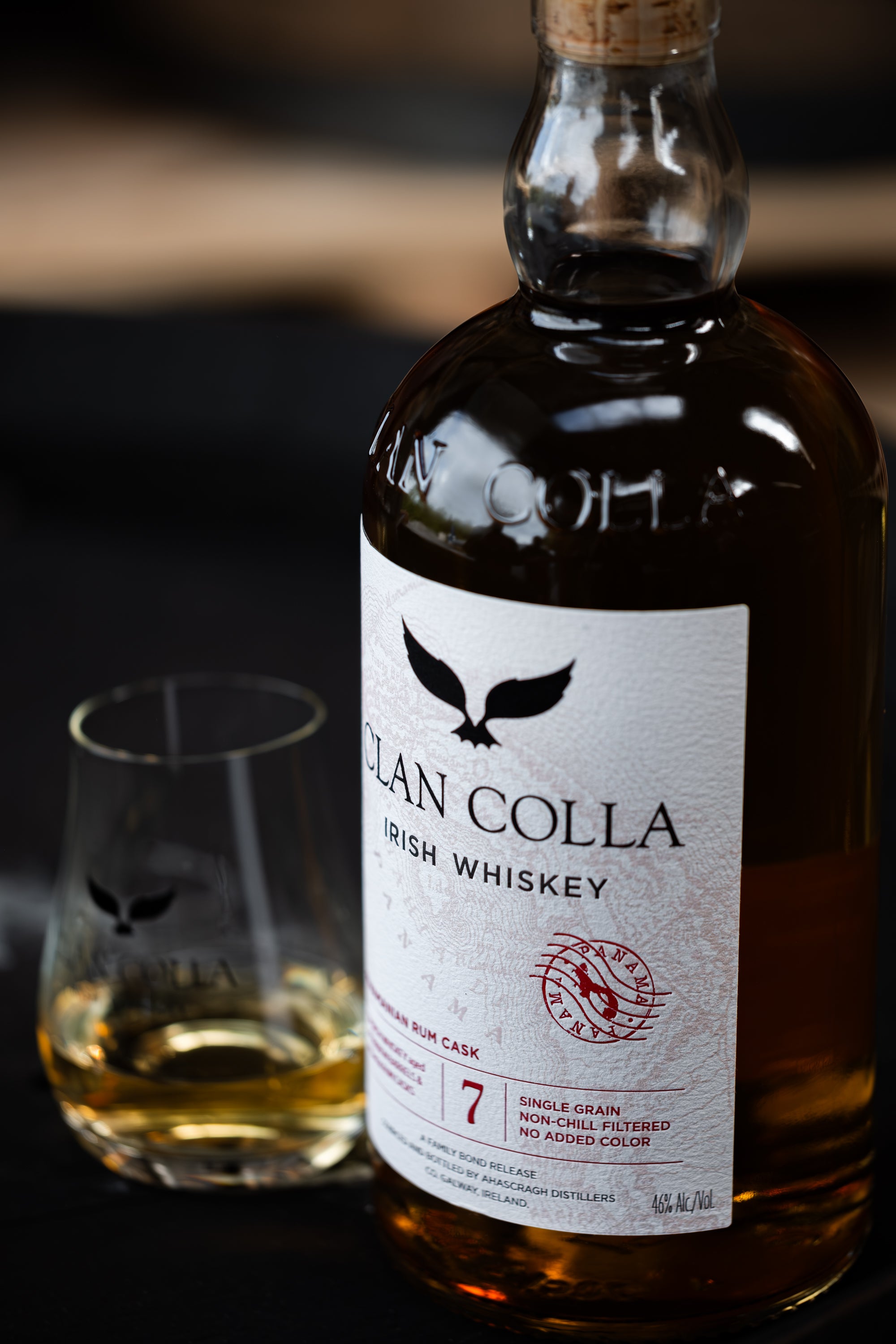 Clann Colla - Single Grain 7 ans d'âge – Finition rhum panaméen