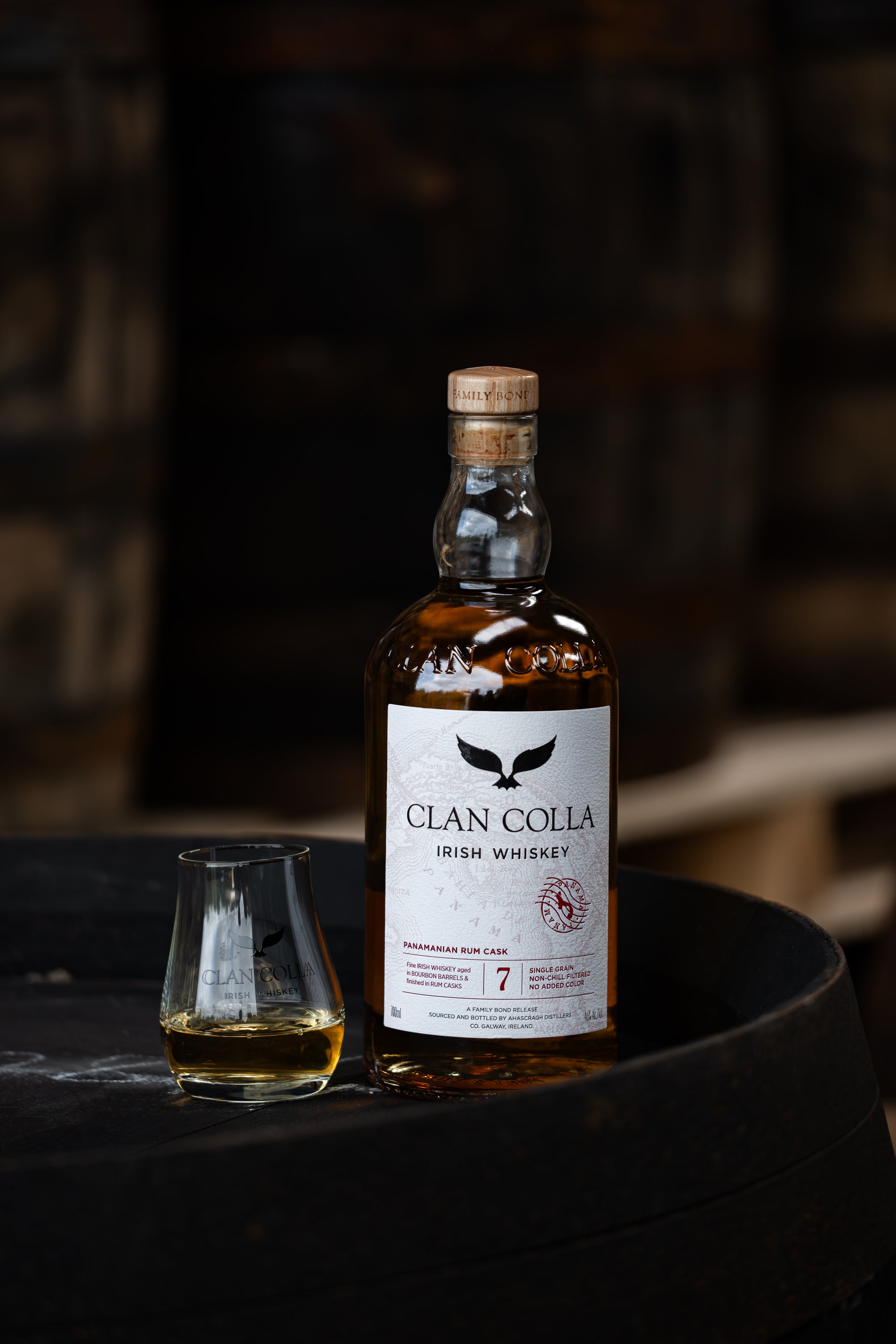 Clann Colla - Single Grain 7 ans d'âge – Finition rhum panaméen